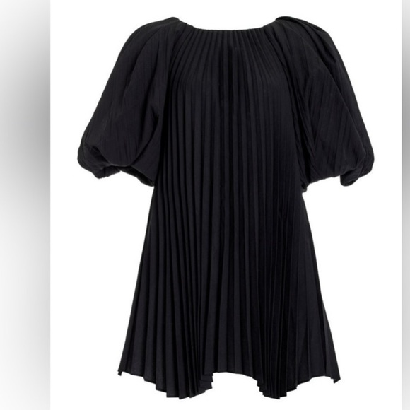 Acler Bateau Neckline Mini Dress - Picture 2 of 7